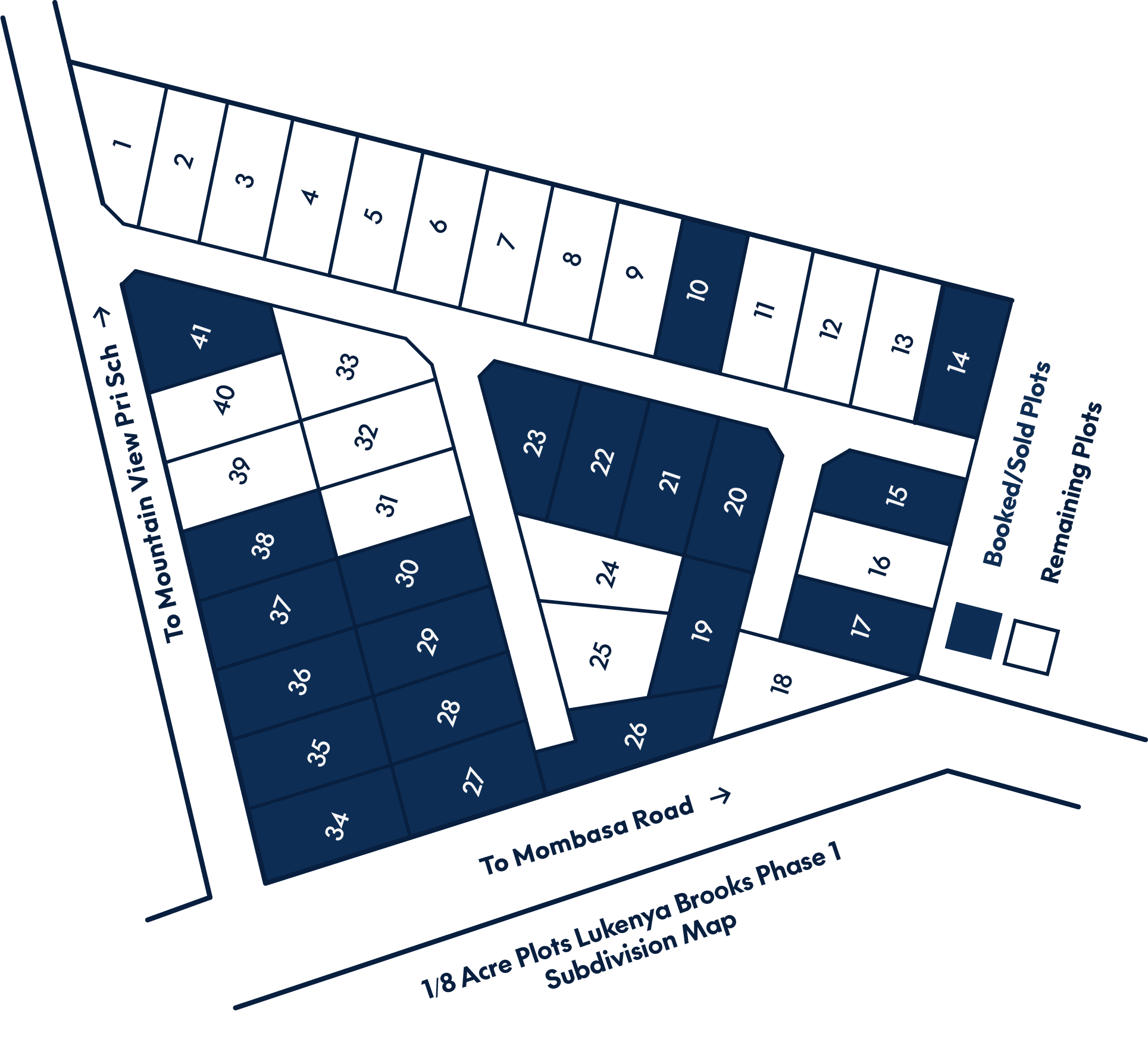 Gatepass® A11 Our Projects Subdivision Map Lukenya Brooks Phase 1